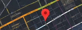 Map preview of the Beaverbrook Avenue area